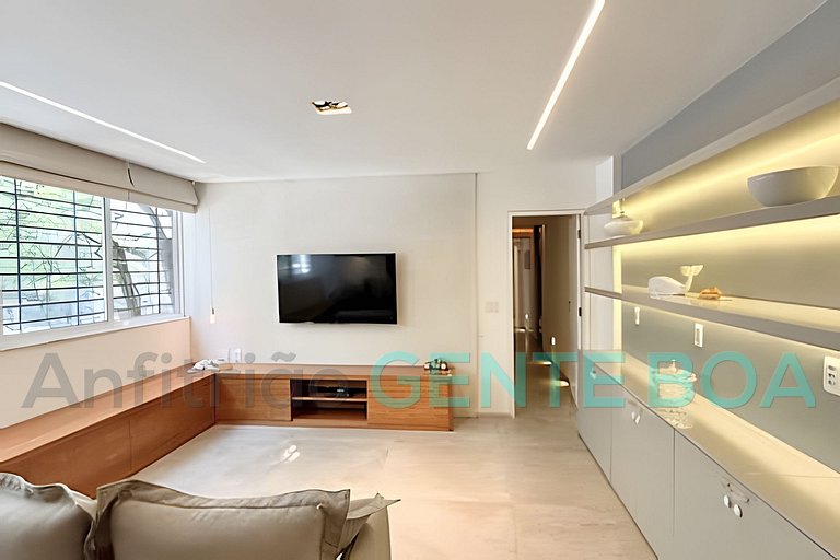 Leblon Espetacular 3Q 300m Praia