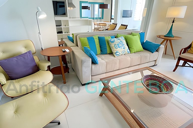 Barra Next Belíssima Cobertura Duplex Vista Praia!