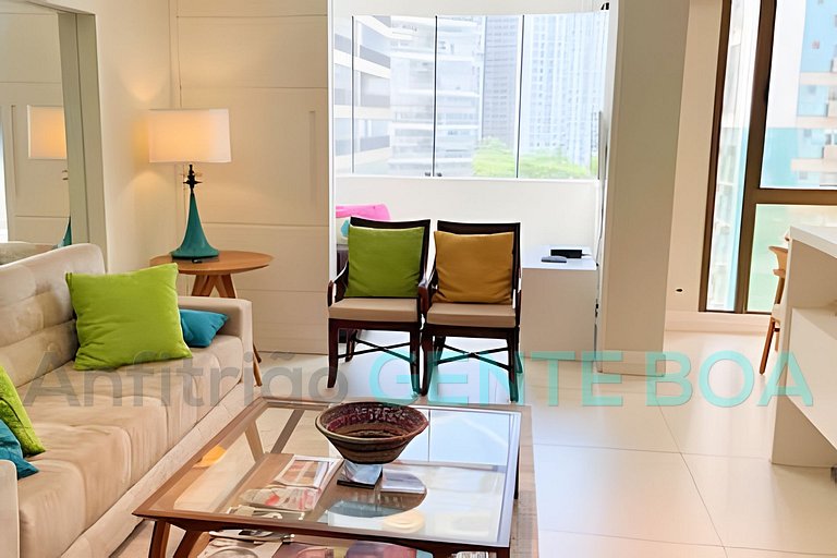 Barra Next Belíssima Cobertura Duplex Vista Praia!