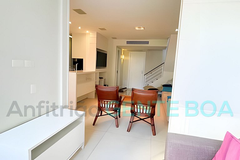Barra Next Belíssima Cobertura Duplex Vista Praia!