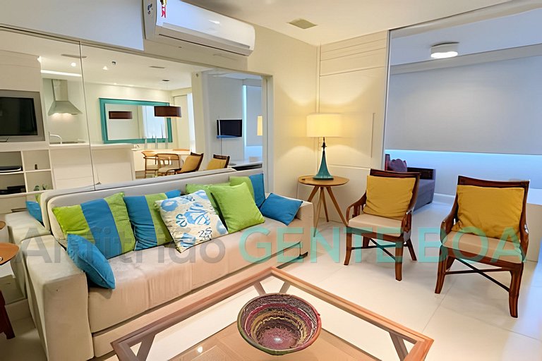 Barra Next Belíssima Cobertura Duplex Vista Praia!