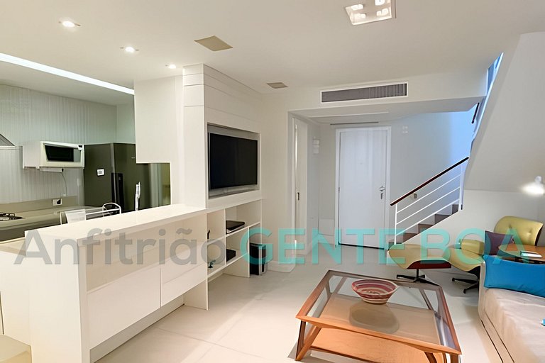 Barra Next Belíssima Cobertura Duplex Vista Praia!