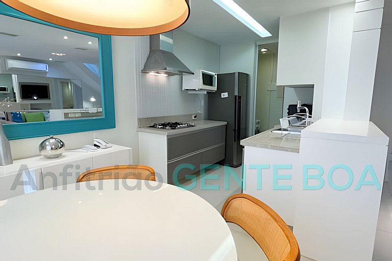 Barra Next Belíssima Cobertura Duplex Vista Praia!