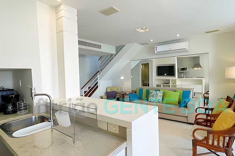 Barra Next Belíssima Cobertura Duplex Vista Praia!