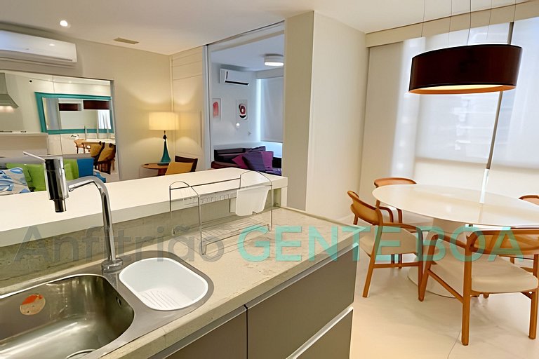 Barra Next Belíssima Cobertura Duplex Vista Praia!