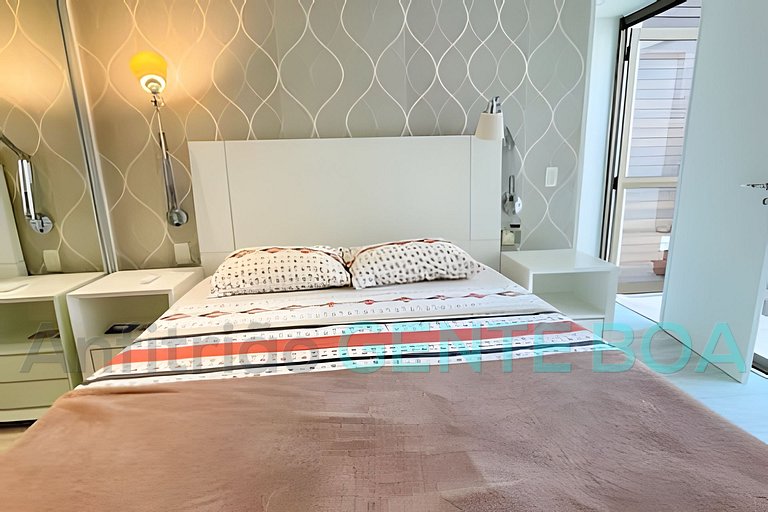 Barra Next Belíssima Cobertura Duplex Vista Praia!