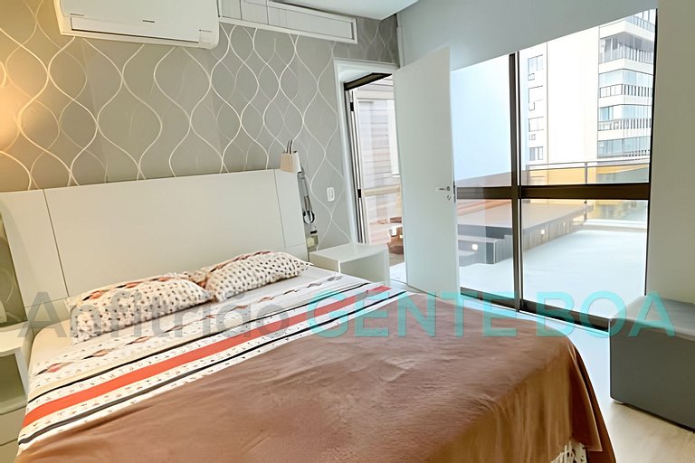 Barra Next Belíssima Cobertura Duplex Vista Praia!