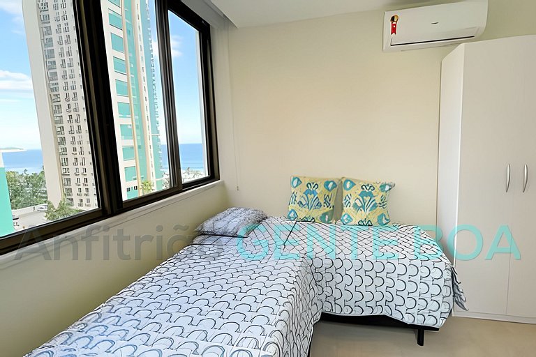 Barra Next Belíssima Cobertura Duplex Vista Praia!