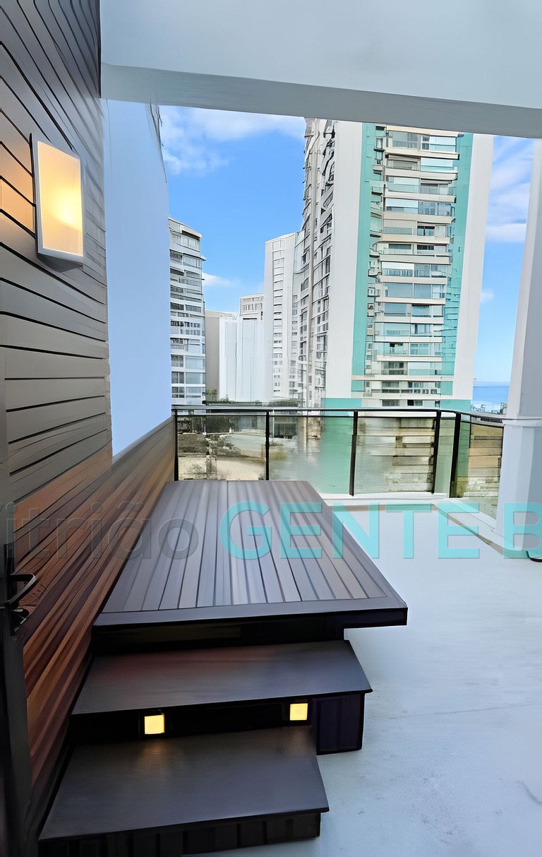 Barra Next Belíssima Cobertura Duplex Vista Praia!