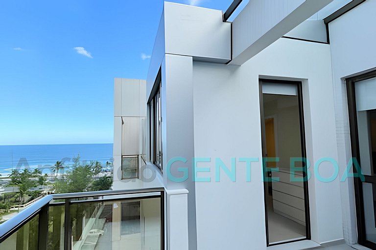Barra Next Belíssima Cobertura Duplex Vista Praia!