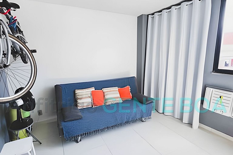 Recreio 400m Praia. Scuba House Av. Gilka Machado.