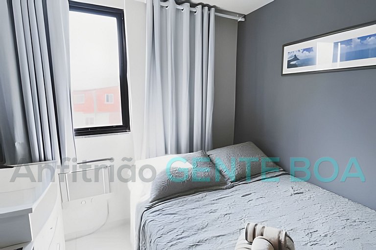 Recreio 400m Praia. Scuba House Av. Gilka Machado.