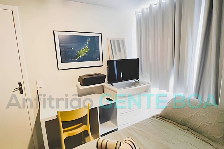 Recreio 400m Praia. Scuba House Av. Gilka Machado.