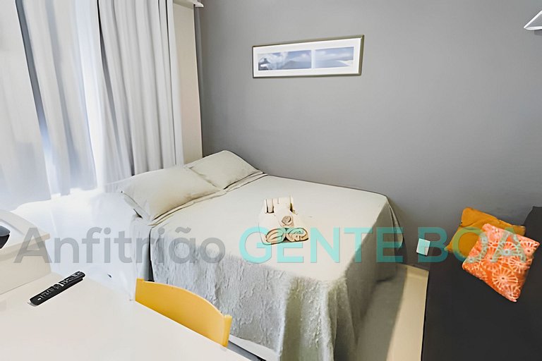 Recreio 400m Praia. Scuba House Av. Gilka Machado.