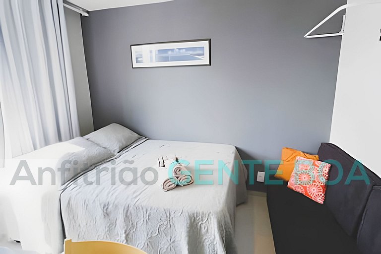 Recreio 400m Praia. Scuba House Av. Gilka Machado.