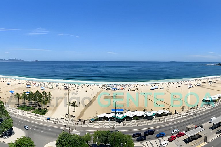 Copacabana Frontal mar! Novo! Lindo!