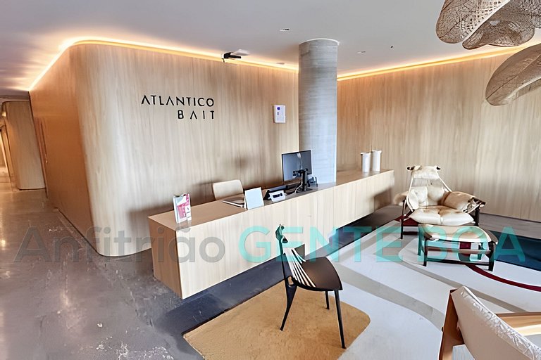 Copacabana Frontal mar! Novo! Lindo!