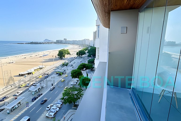 Copacabana Frontal mar! Novo! Lindo!