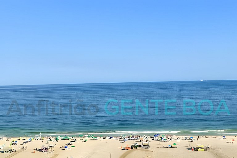 Copacabana Frontal mar! Novo! Lindo!