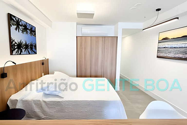 Copacabana Frontal mar! Novo! Lindo!