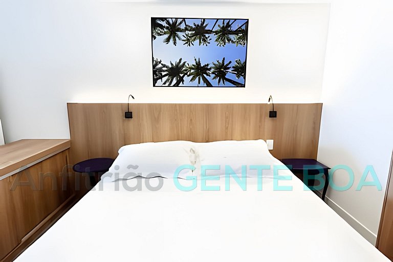 Copacabana Frontal mar! Novo! Lindo!