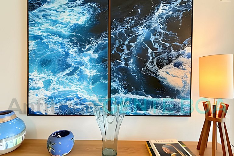 Copacabana Frontal mar! Novo! Lindo!