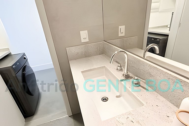 Copacabana Frontal mar! Novo! Lindo!