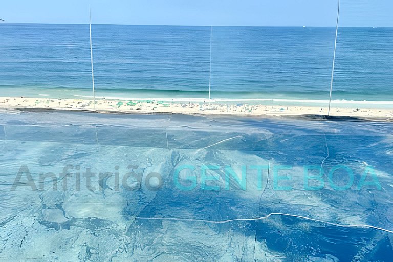 Copacabana Frontal mar! Novo! Lindo!