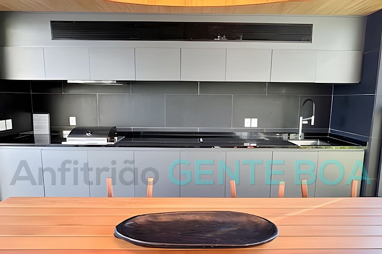 Copacabana Frontal mar! Novo! Lindo!