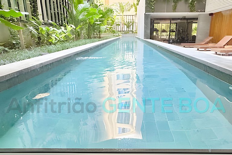 Copacabana Frontal mar! Novo! Lindo!