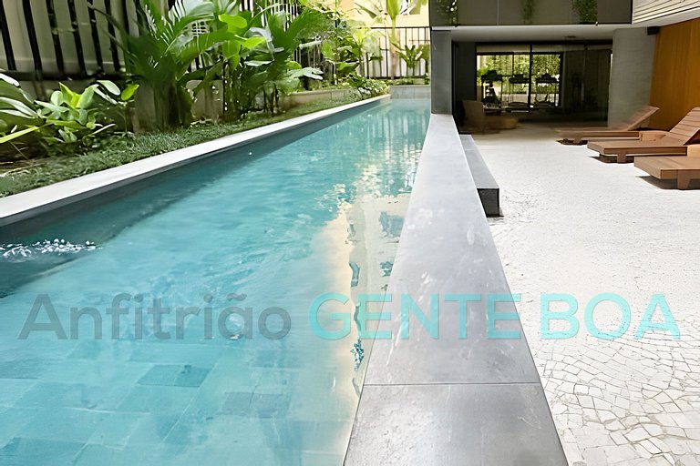 Copacabana Frontal mar! Novo! Lindo!