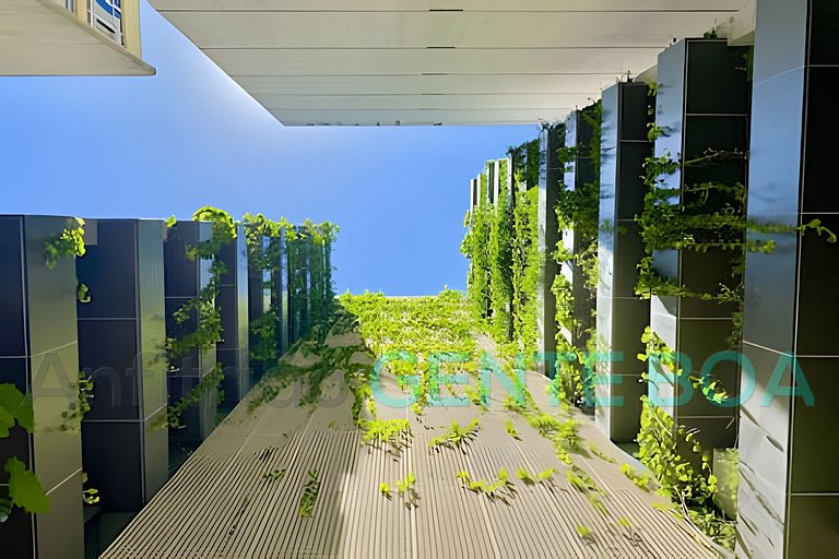 Copacabana Frontal mar! Novo! Lindo!