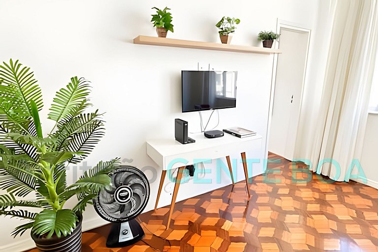 Copacabana 2qtos, 2quadras praia