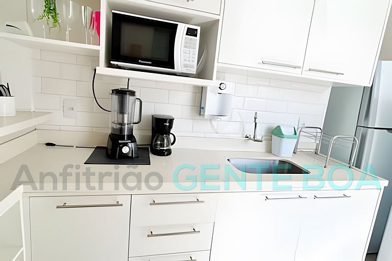 Copacabana 2qtos, 2quadras praia