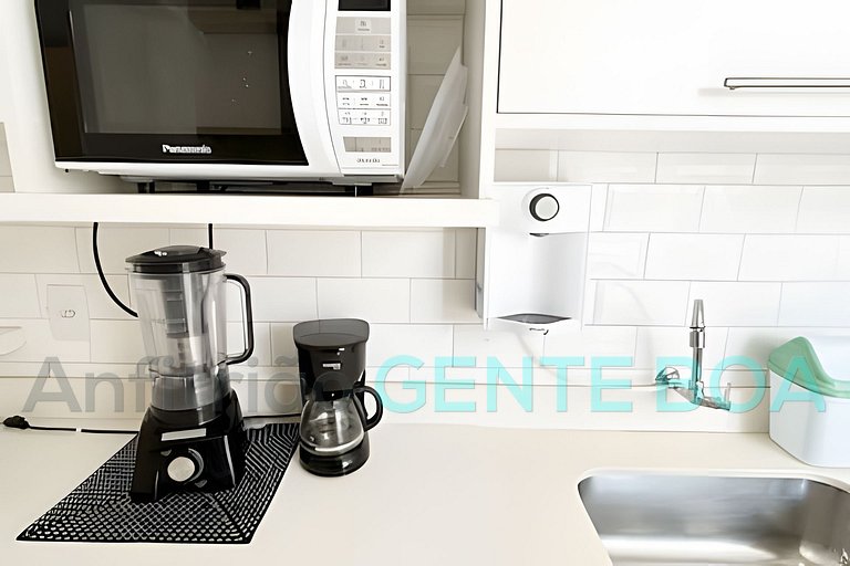 Copacabana 2qtos, 2quadras praia