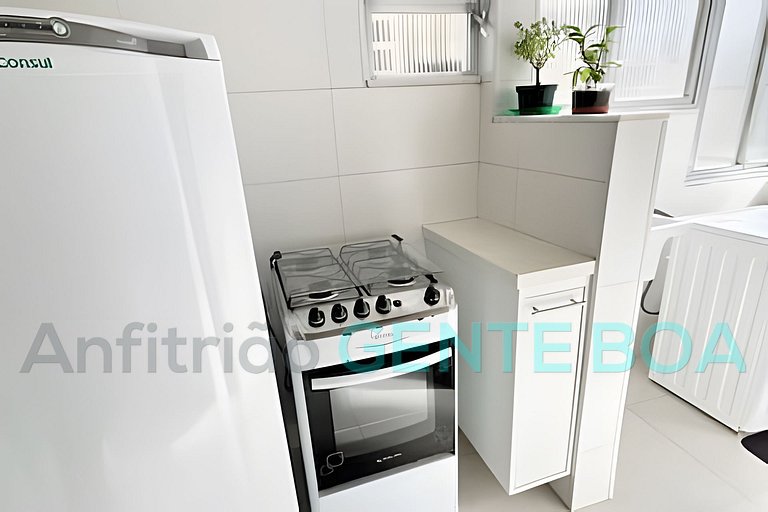 Copacabana 2qtos, 2quadras praia