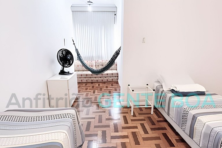 Copacabana 2qtos, 2quadras praia