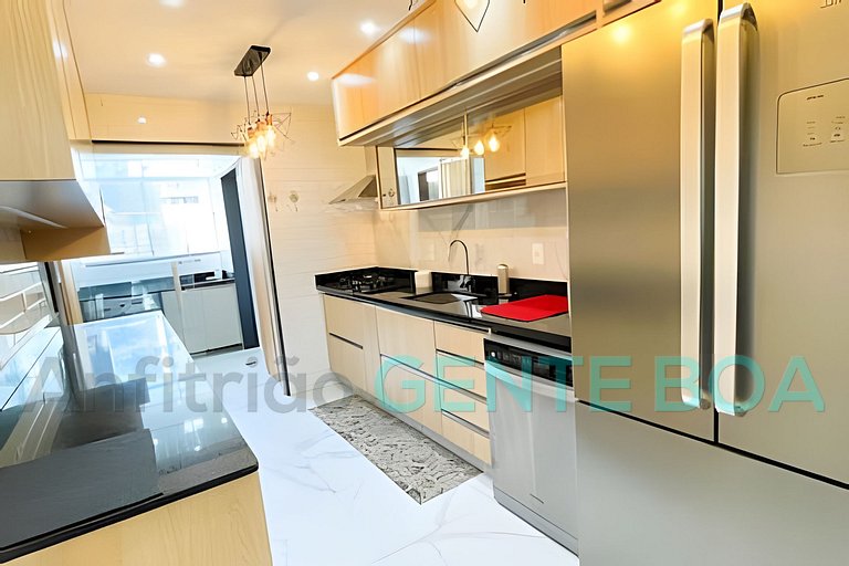 Ipanema Amazing 3quartos 120m2  novo lindo! 1vaga