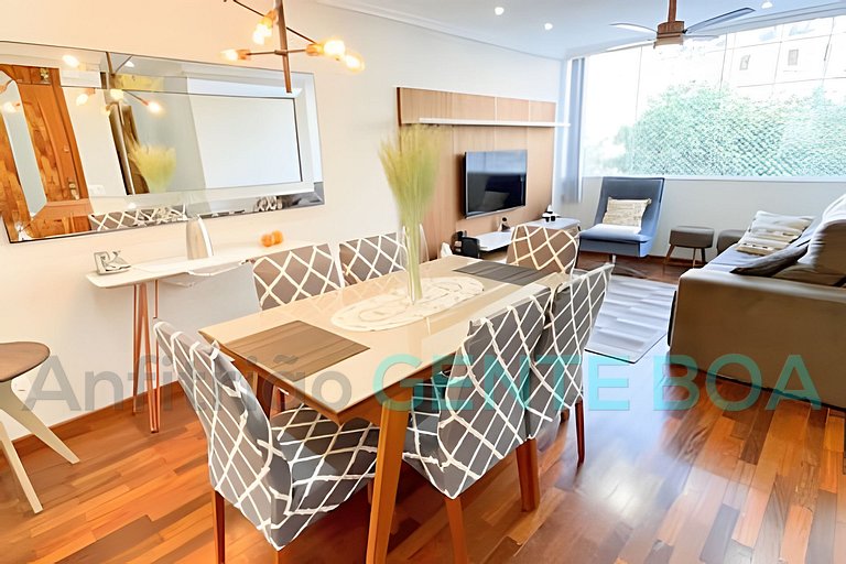 Ipanema Amazing 3quartos 120m2  novo lindo! 1vaga