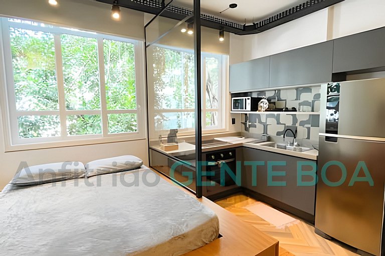 Ipanema Studio Novo 
180 m Praia