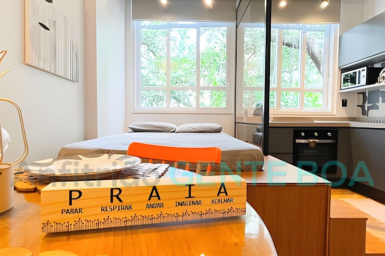 Ipanema Studio Novo 
180 m Praia