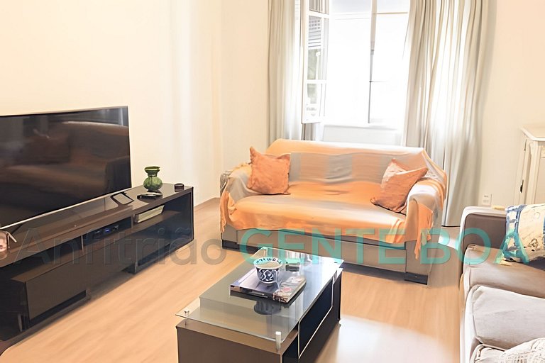 Copacabana 125m2 Posto 05 Vista Mar 3Quartos Suíte