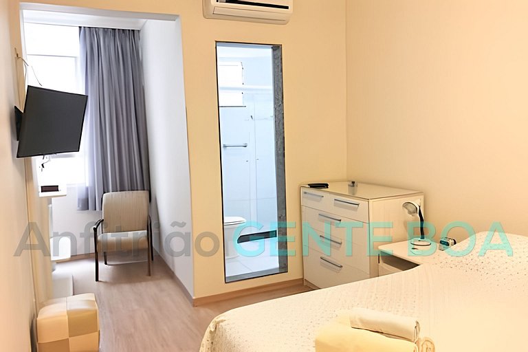 Copacabana 125m2 Posto 05 Vista Mar 3Quartos Suíte