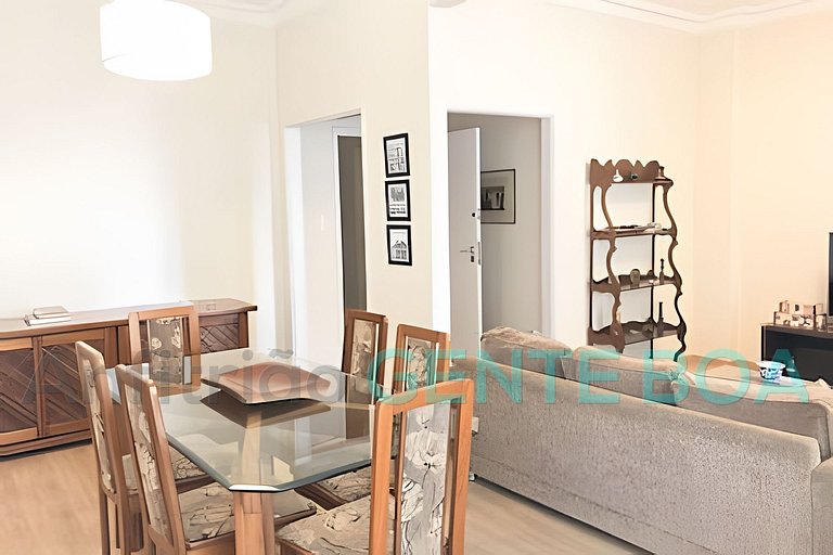 Copacabana 125m2 Posto 05 Vista Mar 3Quartos Suíte