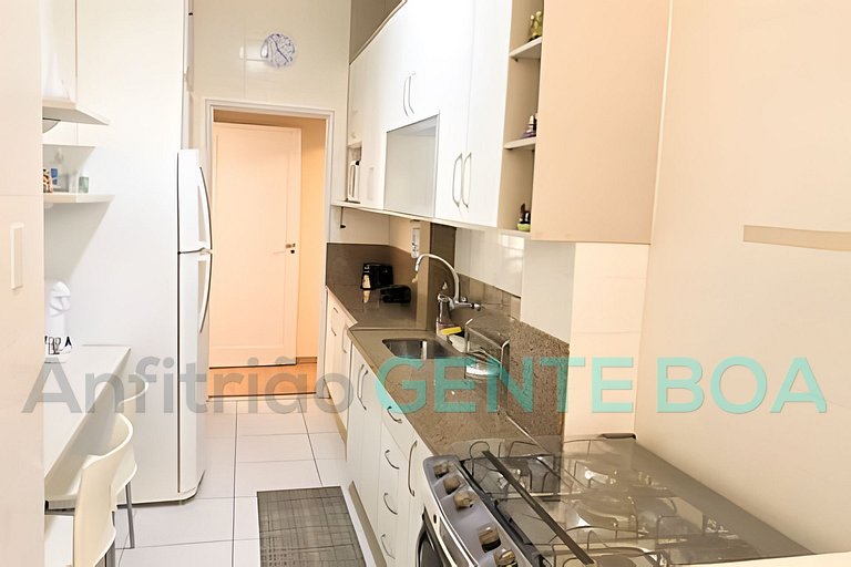 Copacabana 125m2 Posto 05 Vista Mar 3Quartos Suíte