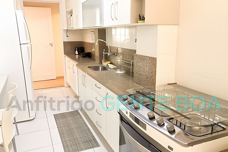 Copacabana 125m2 Posto 05 Vista Mar 3Quartos Suíte