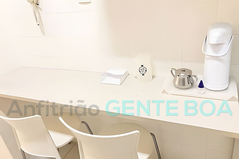 Copacabana 125m2 Posto 05 Vista Mar 3Quartos Suíte