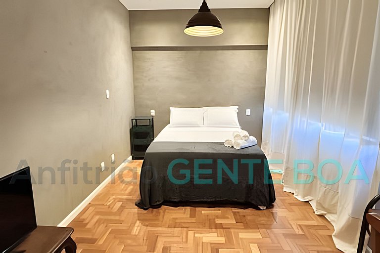 Ipanema x Copacabana 450m Praia!