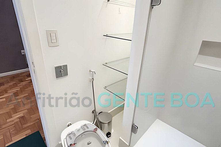 Ipanema x Copacabana 450m Praia!