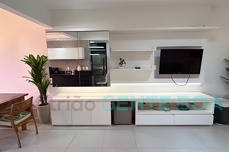 Barramares Bloco 04. 2 quartos com vista mar e 1vg